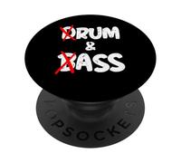 Drum & Bass Funny Rhum and Ass PopSockets PopGrip Adhésif