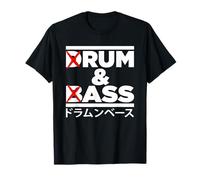 DRUM & BASS X BASSLINE RAVE TECHNO MUSIC - RUM N ASS T-Shirt
