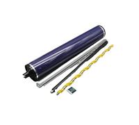 Drum Blade, Puce de Tambour Couleur DC250 + Lame de Nettoyage + Rouleau OPC + PCR, Compatible for Xerox, DC 240 242 250 252 260 WC 7655 7665 7675,for Parts(1SET Black)