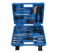 Drum Brake Tool Kit | 15 - Piece Brake Spring Installer & Remover Set | Heavy Duty Repair Tools for Cars/Trucks/Motorcycles | Non - Damaging Performance with Storage Case