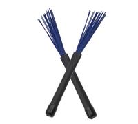 Drum Brushes - Ensemble de brosses à fil ergonomique, Soft Flexible Bristles, Silent Non-Skid Grip | Percussion Practice, Professional Instrument Tool, Jazz & Rock Drumming, Studio Live Performance