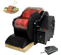 Drum Carder, Wool Carder, Electric Wool Carding Machine For Fiber Processing With Adjustable Speed, Automatic Cleaning, Fast Color Mixing For Grooming Clothing And Cleaning Pet Hair