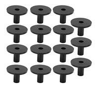 Drum Cymbal Sleeves 15Pcs | Sturdy Plastic Replacement Parts for Percussion Instruments/Drum Kits | Fade & Abrasion Tolerant Accessories