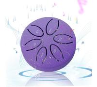 Drum de pluie 3 pouces 6 tons tambour en acier carbone tambour éthéré la langue apaisante mini pluie pour l'extérieur quand