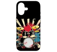 Drum Kit Artwork Rock Artist Coque pour iPhone 17