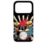 Drum Kit Artwork Rock Artist Coque pour iPhone 17 Pro