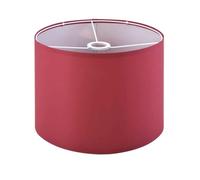 Drum Lamp Shade Linen Fabric, 13"x10" Replacement for Floor Table Lamps, 41mm Inner Diameter Fits E27, Boho Pendant Light Style (Purple)