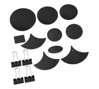 Drum Mute Pads Set 14 Pieces Silencer Practice Kit for Bass Snare Tom Drums With Rubber Foam Dampeners and Cymbal Mute Pads Black Professional Training Equipment