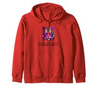 Drum N Bass Junglist EDM Rave Dance Music Jungle Lion Raver Sweat à Capuche