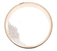 Drum océan, 10 pouces en bois océan sonne tambour avec des coquilles de bois dur pour le soulagement du stress, des instruments de musique, percussions à la main pour le yoga, la pleine conscienc