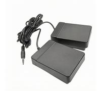 Drum Practice Pedal Pédale Double Tambour Électronique Contrôleur de Percussion Commande au Pied Accessoire Instrument Conception Deux Pédales Reliées, style to 3