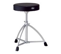 Drum Throne D-730S with Round Vinyl Seat and Single Braced Tripod Base