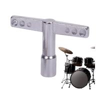Drum Tuning Key, Portable Drum Tuner Wrench Set, Precision Adjustment Tool with Strong Metal Grip, Hardware Tightening Tool Compact Music Accessory, Maintenance Tools for Practice