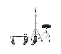 Drum Workshop 3000 3-Pc Hardware Pk, Double Pedal