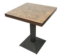 Drumm Table Pliante, Table de Bar, Table de Jardin Plastique, Hauteur réglable, pour Une Utilisation en intérieur ou en extérieur (60 * 60 * 75cm-2)