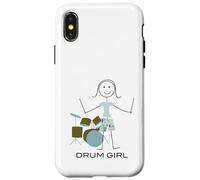 Drummer Drummer pour Femme Coque pour iPhone X/XS