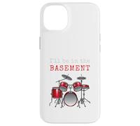 Drummer Drums I'll Be in The Basement Music Practice Coque pour iPhone 14 Plus