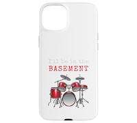 Drummer Drums I'll Be in The Basement Music Practice Coque pour iPhone 15 Plus