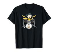 Drummer Girl Music Drummer Cat Gifts T-Shirt