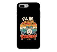 Drummer I'll Be in The Basement Drumming for Boy Girl Coque pour iPhone 7 Plus/8 Plus