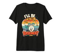 Drummer I'll Be in The Basement Drumming for Boy Girl T-Shirt Haut de Gamme