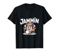 Drummer Jammin Kit Batterie comédie Vibe T-Shirt Graphique avec Valeur