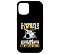 Drummer Marching Band Voisins Percussionniste Coque pour iPhone 12/12 Pro