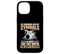 Drummer Marching Band Voisins Percussionniste Coque pour iPhone 14