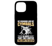 Drummer Marching Band Voisins Percussionniste Coque pour iPhone 15