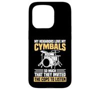 Drummer Marching Band Voisins Percussionniste Coque pour iPhone 15 Pro