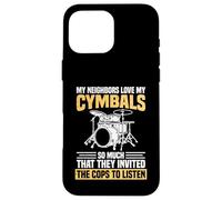 Drummer Marching Band Voisins Percussionniste Coque pour iPhone 16 Pro Max