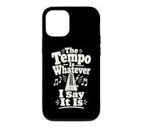 Drummer Music Teacher Tempo Rhythm Humour Coque pour iPhone 12/12 Pro