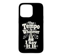 Drummer Music Teacher Tempo Rhythm Humour Coque pour iPhone 15 Pro Max