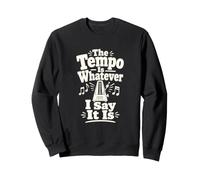 Drummer Music Teacher Tempo Rhythm Humour Sweatshirt