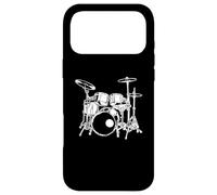 Drummer percussionniste Drum Kit Rock Musique Coque pour iPhone 17 Pro Max
