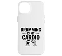 Drumming is My Cardio Fun Drummer Workout Amateur Coque pour iPhone 14 Plus