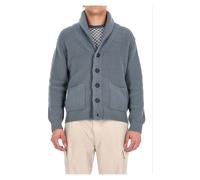 Drumohr - Steve McQueen Shawl Collar Cardigan - Homme - Pulls - Vert - Taille: 2XL