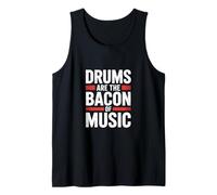 Drums are The Bacon of Music Débardeur