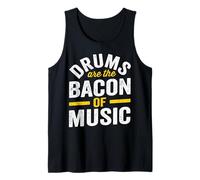 Drums are The Bacon of Music Débardeur