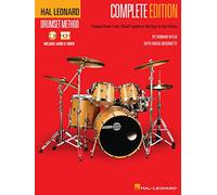 Hal Leonard – Drumset Method Édition Complète – Cours débutants avec audio/vidéo – Livres 1 & 2
