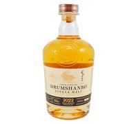 DRUMSHANBO - Single Pot Still Irish Whiskey - 43% Alcool - Origine : Irlande - Notes d'épices et de fruits secs - Vieilli en fûts d'oloroso et de bourbon - 70 cl