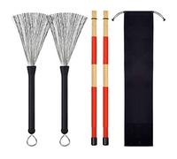 Drumstick Brushes Set Drum Wire Brushes Set Drum Brushes Drum Stick Drum Set Accessories
