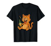 Drunk Party Cat T-Shirt