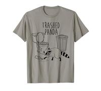 Drunk Raton Laveur Panda Trashed T-Shirt