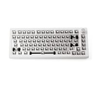 DrunkDeer A75 Clavier de Gaming Mécanique - Clavier TKL Compact 75% Câble USB Détachable, Rétroéclairage RVB, Interrupteur Rouge, molette multimédia Clavier Gaming Mecanique pour Win/Mac