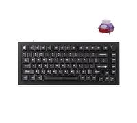 DrunkDeer A75 Master Rapid Trigger Clavier de jeu Esports, interrupteur magnétique, actionnement réglable - RT Plus - RT Match, 0,01 mm, 8 K Hz, design 75 % - ANSI, noir - Interrupteur TTC POM