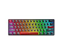 DrunkDeer Clavier de Jeu mécanique TKL G60 à déclenchement Rapide, Touches RVB PBT Compact, 60% 61 Touches USB, Noir