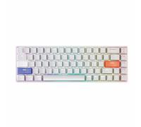 DrunkDeer G65 Rapid Trigger Clavier Mécanique Commutateurs Magnétique Gaming RGB Compact 65% Taille Filaire Anti-ghosting Blanc