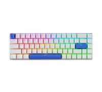 DrunkDeer G65 Rapid Trigger Clavier mécanique Commutateurs magnétiques Gaming PBT Keycap Filaire 65% Taille RGB Compact Anti-ghosting Blanc
