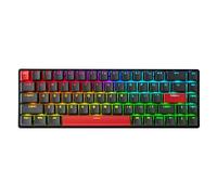 DrunkDeer G65 Rapid Trigger Clavier mécanique Commutateurs magnétiques Gaming PBT Keycaps RGB Filaire 65% Taille compacte Anti-ghosting Noir